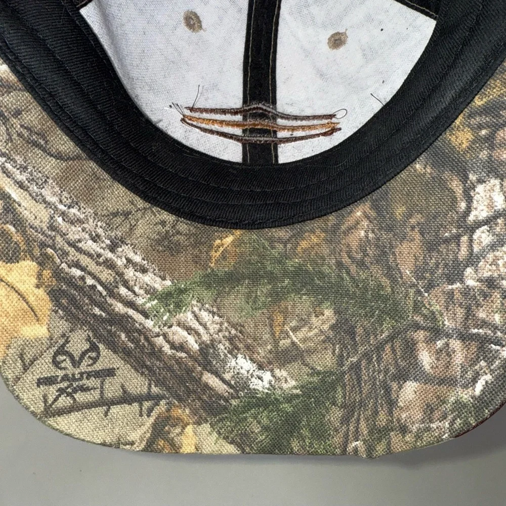 Real Tree Texas Flag Camouflage Tecta America Hat Adjustable Hunting Outdoors OS